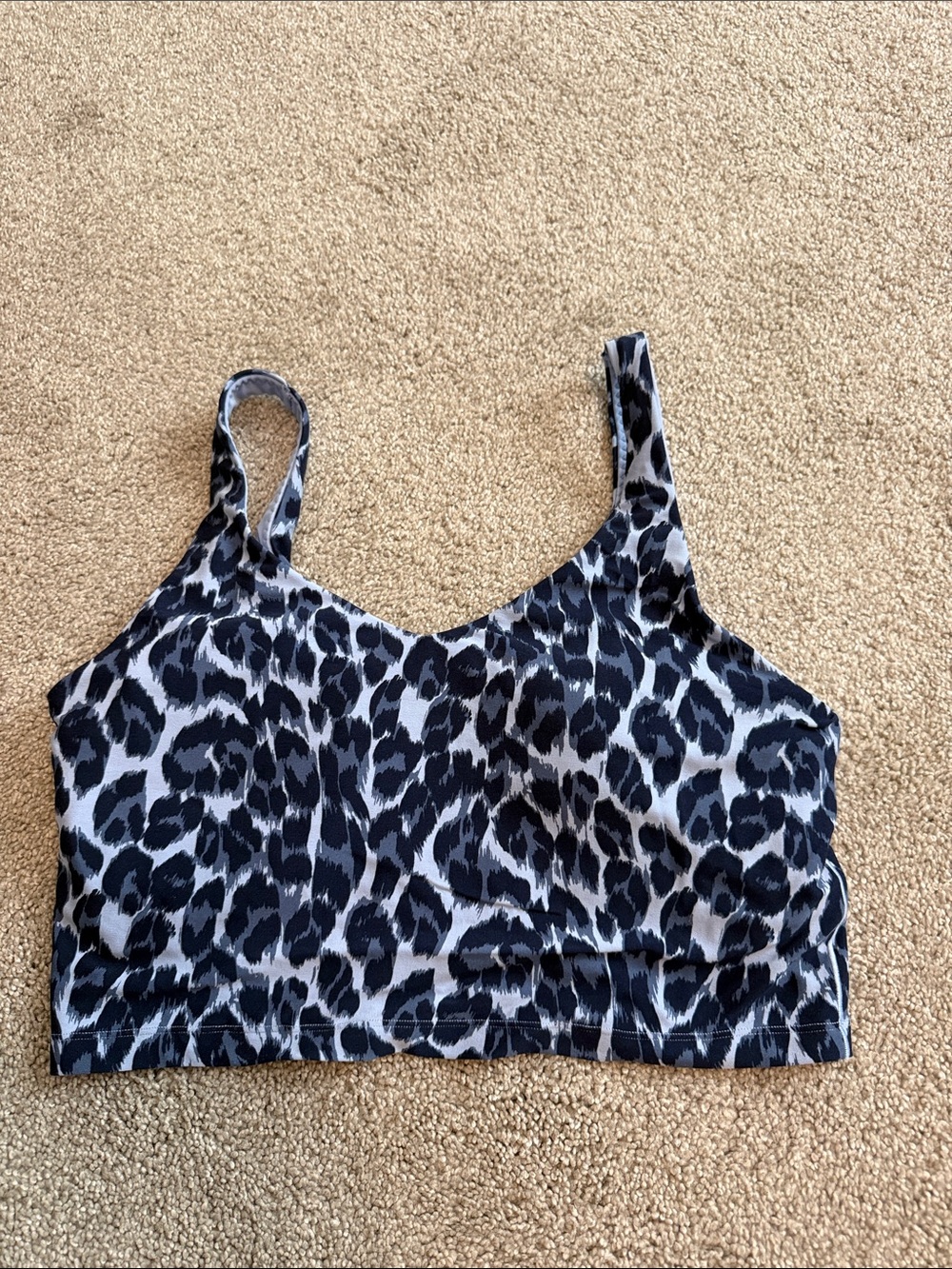 Offline by Aerie Leopard Print Sports Bra
